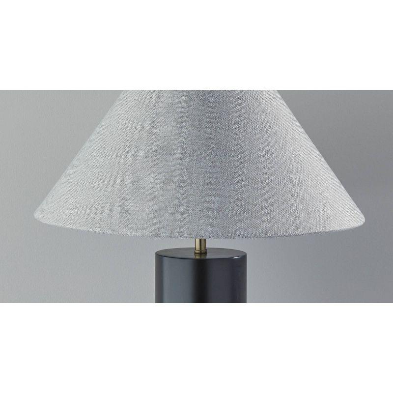 Martin Table Lamp Black - Adesso: Modern Nightstand Light, UL Listed, No Assembly Required