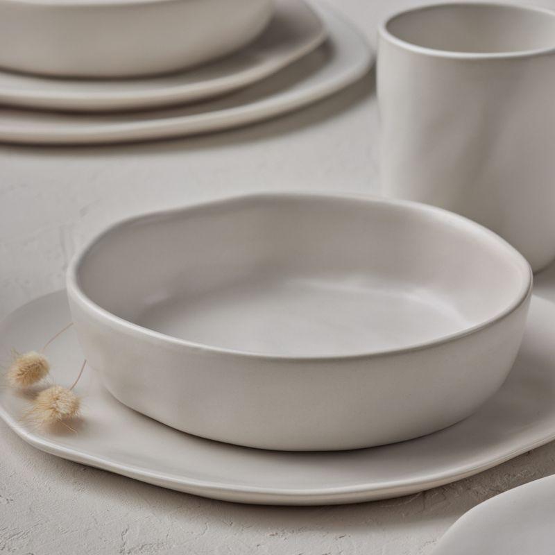 Stone by Mercer Project Hekonda 32-Piece Dinnerware Set Stoneware