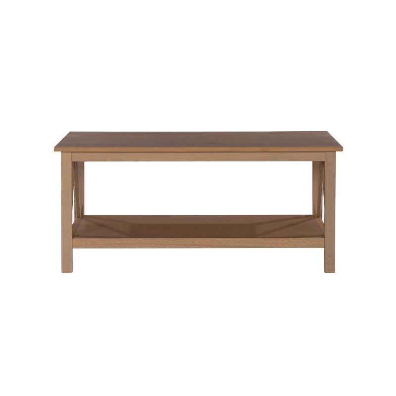 Titian Coffee Table Driftwood - Linon