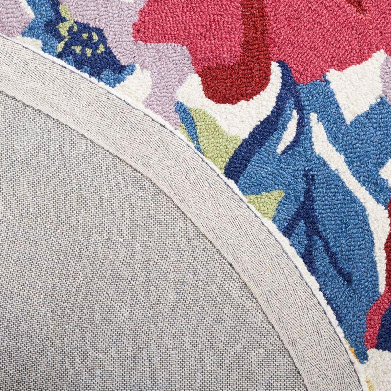 Chelsea HK219 Hand Tufted Area Rug - Ivory/Rose - 6'x9' - Safavieh.