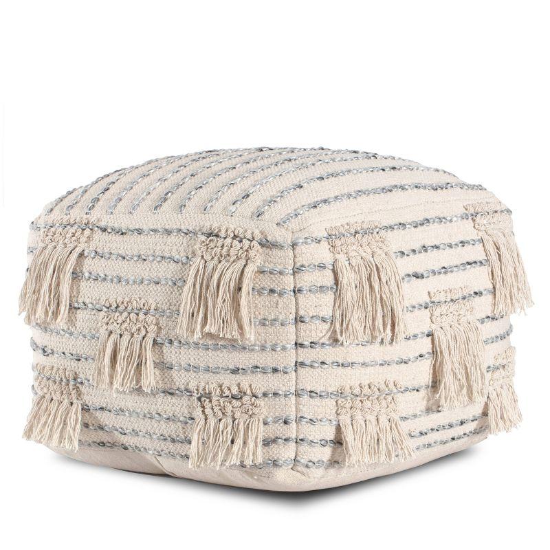 Cherokee Pouf Cream - Anji Mountain