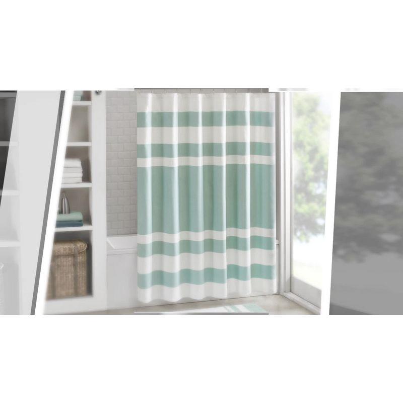 Striped Single Shower Curtain