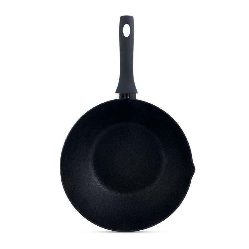 Ken Hom 12-Inch Non-Stick Black Aluminum Wok