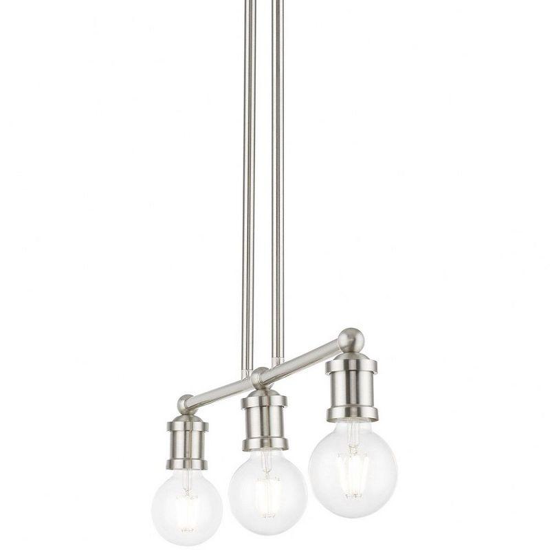 Livex Lighting Lansdale 3 - Light Chandelier in  Brushed Nickel