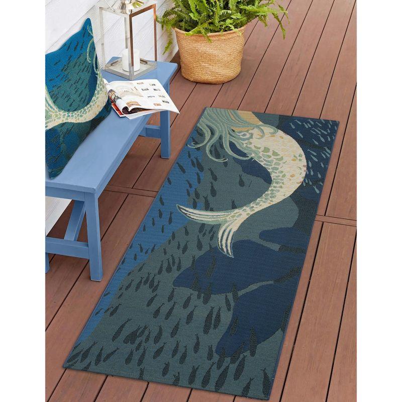 Liora Manne Marina No Decorative Addition Indoor/Outdoor Throw Pillow