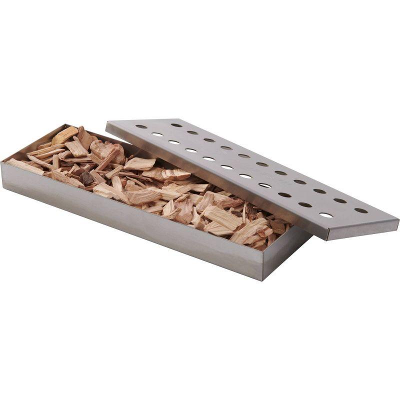 Tytus Grills Tytus Grills 4.8'' W x 12.9'' D Stainless Steel Smoker Box