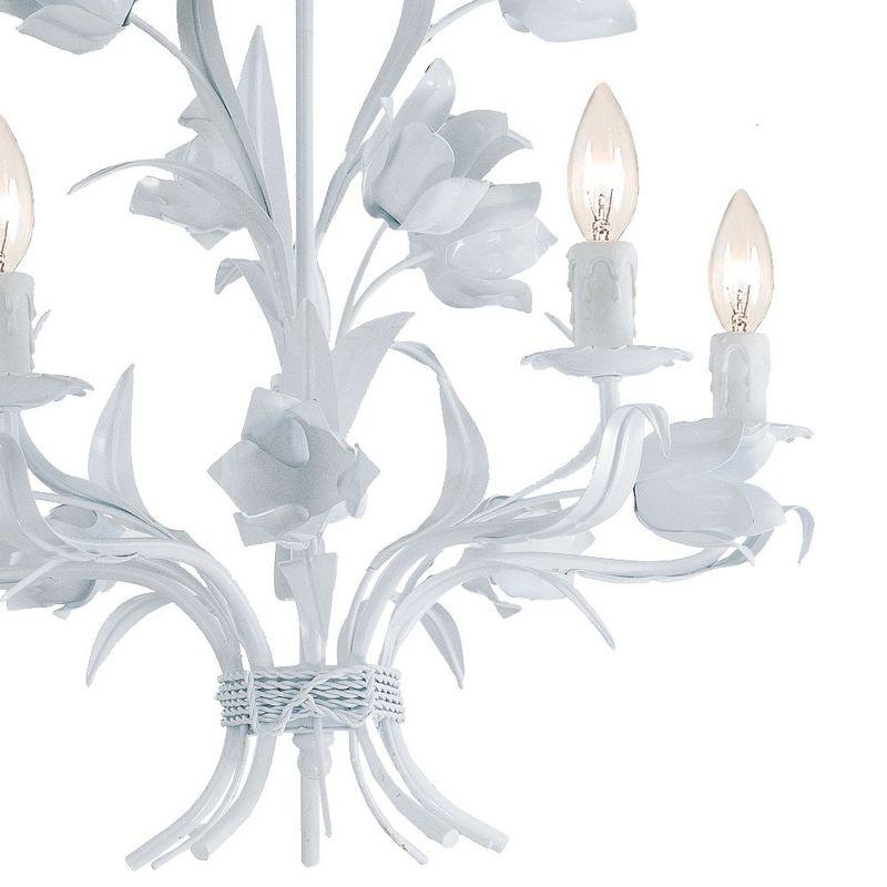 Crystorama Lighting Southport 5 - Light Chandelier in  Wet White