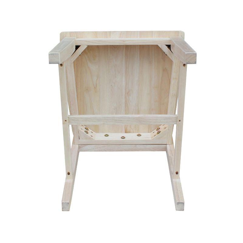 International Concepts Set of Two Aspen Panel Chairs