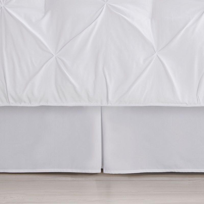 Sweet Home Collection 8 Piece Bed In A Bag Pintuck Comforter Set with Bed Sheets