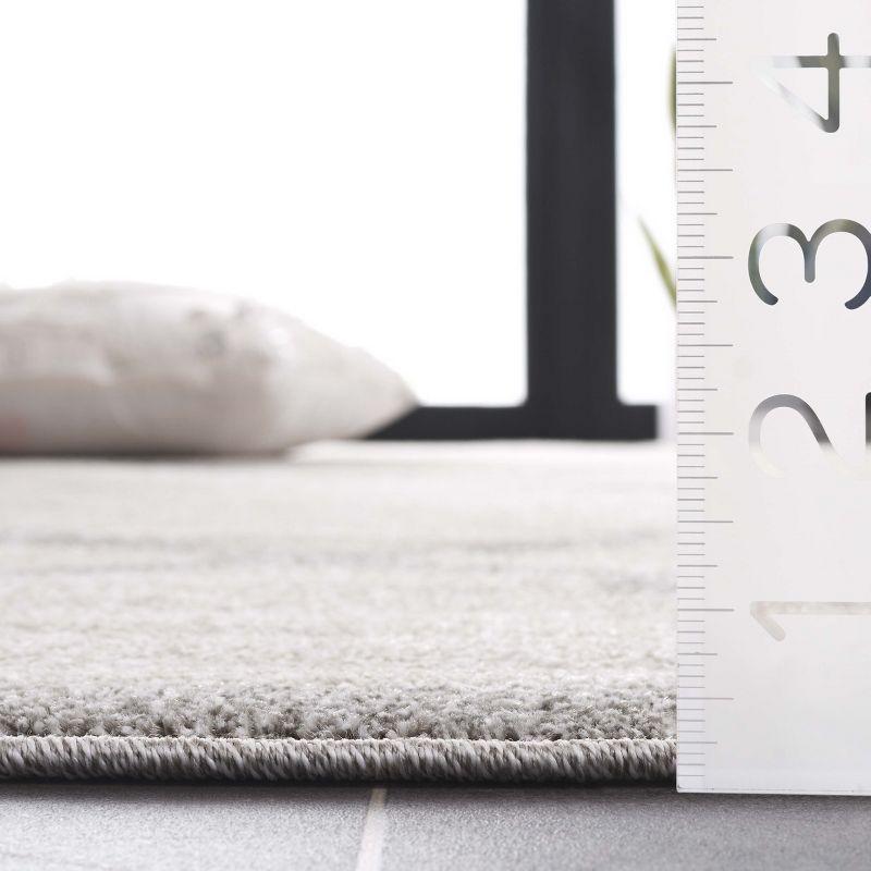 Amherst AMT421 Power Loomed Indoor Area Rug - Beige/Light Grey - 7'x7' - Safavieh