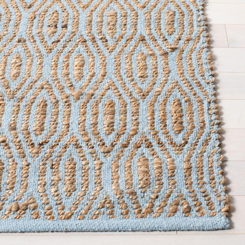 Safavieh Bourne Hand Woven 80% Jute, 20% Cotton Geometric Rug