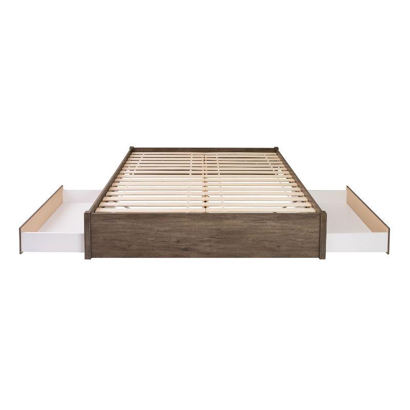 Select 4 - Post Platform Bed with 2 Drawers - Prepac