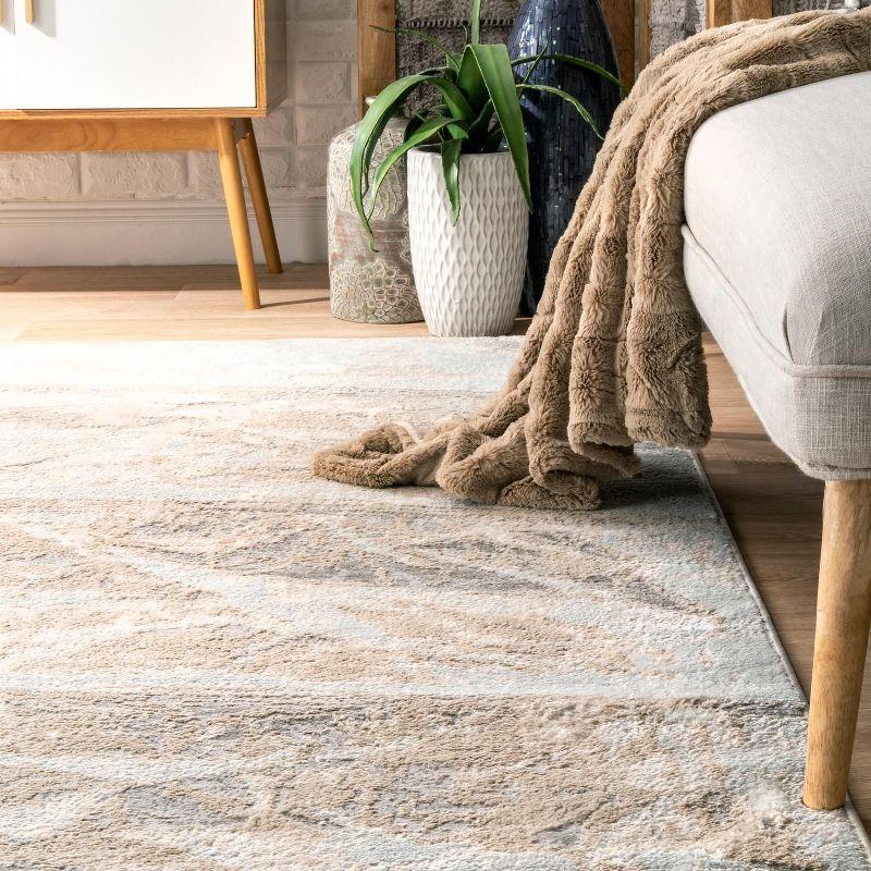 Nuloom Contemporary Abstract Leora Indoor Area Rug