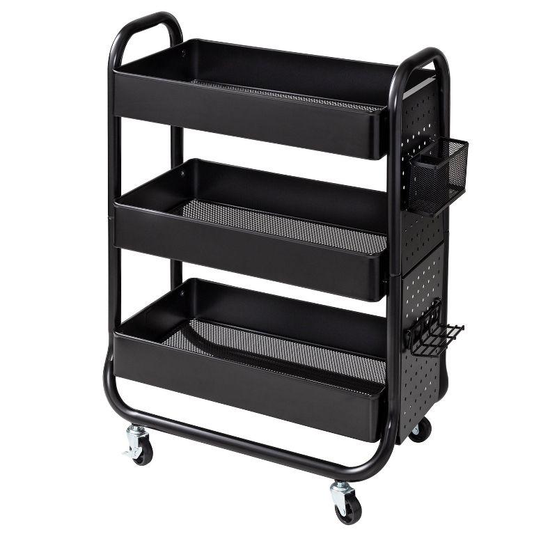 3-Tier Rolling Storage Cart