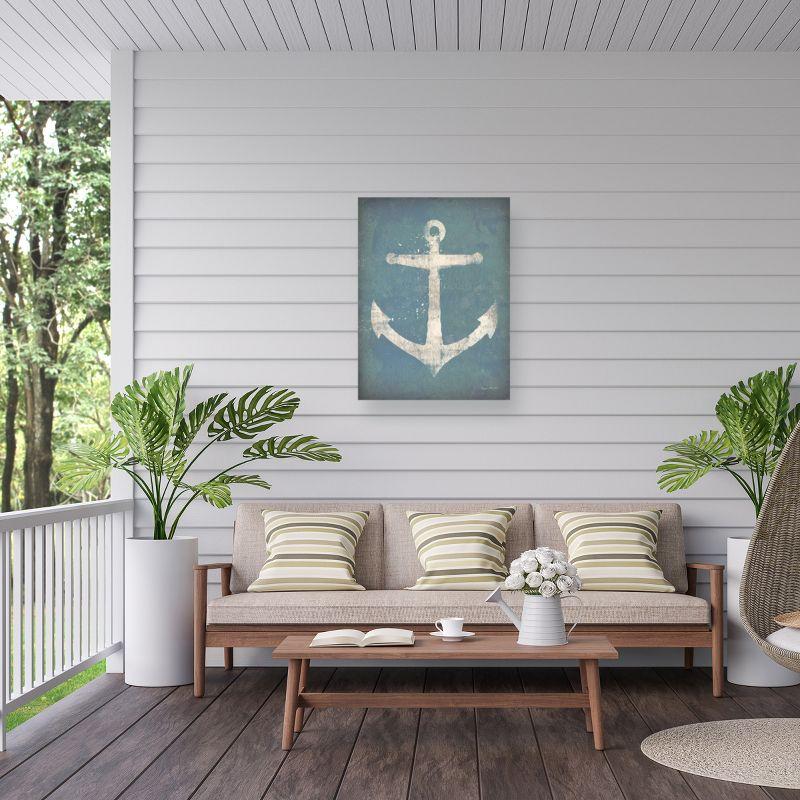 Trademark Fine Art - Ryan Fowler 'Anchor V2' Outdoor Canvas - 35x47