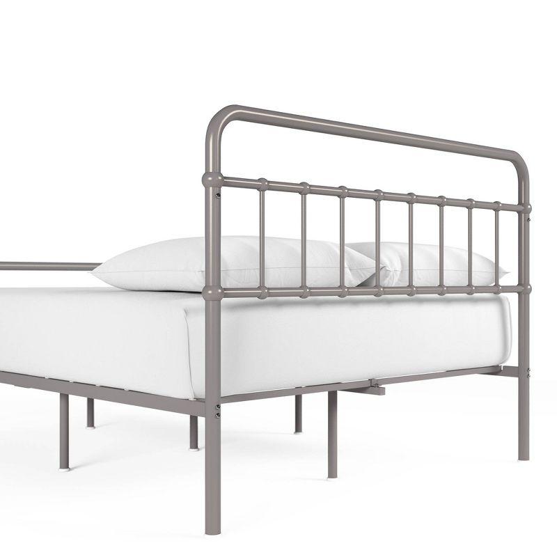 Zinus Florence 42" Modern Farmhouse Metal Platform Bed