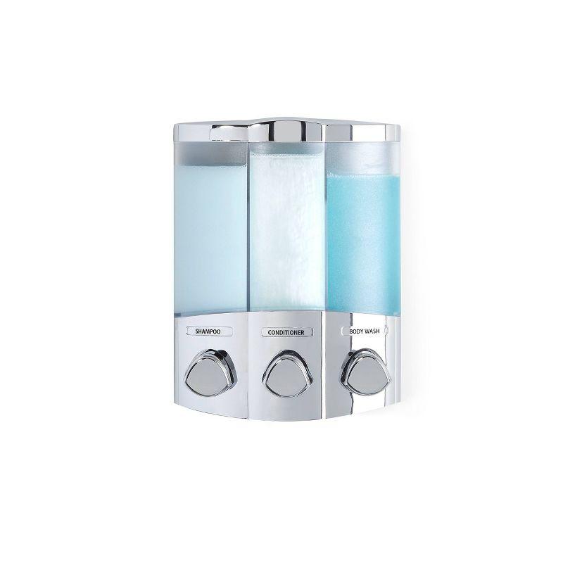 Better Living Products Shower Dispenser Chrome Buttons