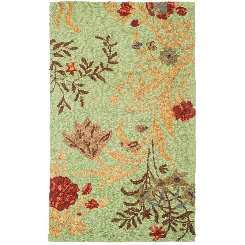 Blossom BLM919 Hand Hooked Area Rug  - Safavieh