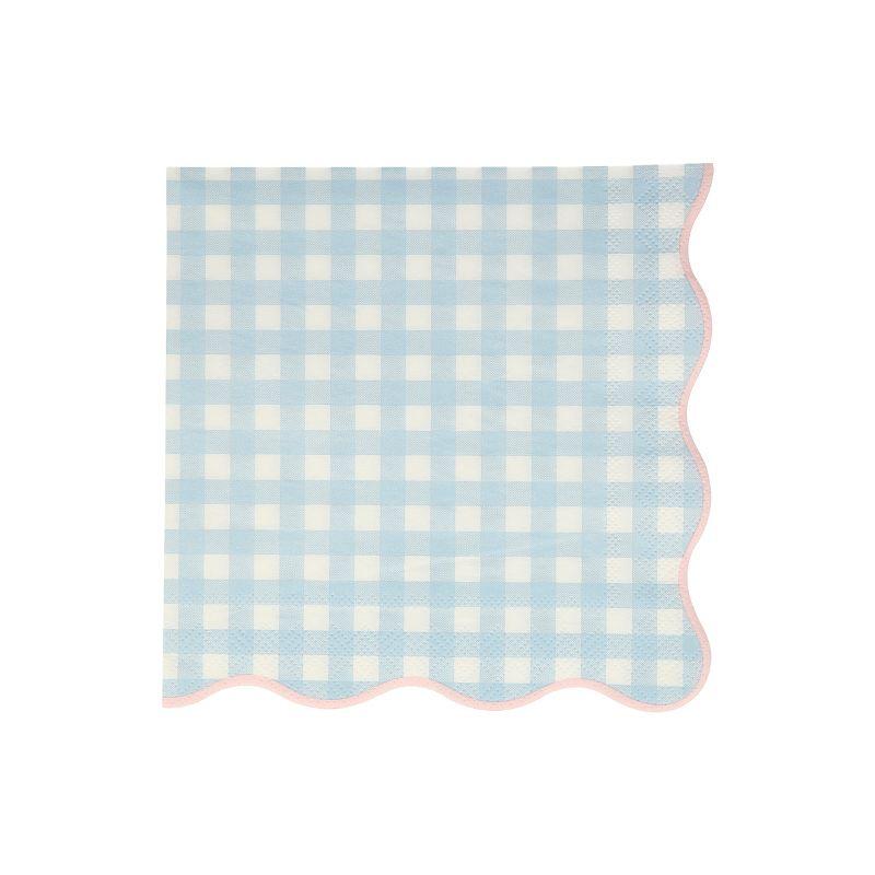 Meri Meri Gingham Large Napkins (Pack of 20)
