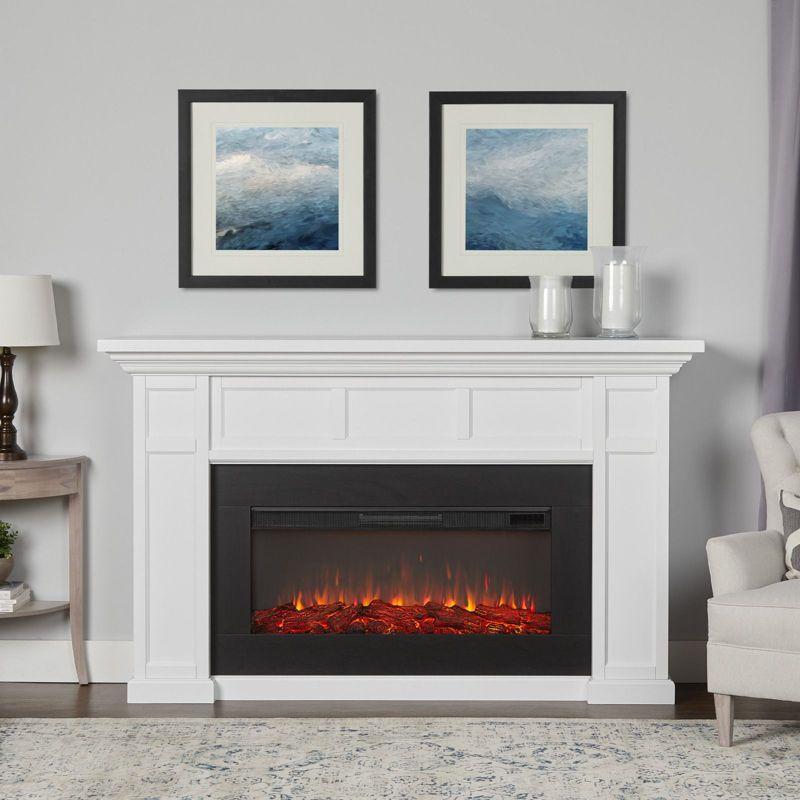 Alcott 75" Landscape Electric Fireplace by Real Flame