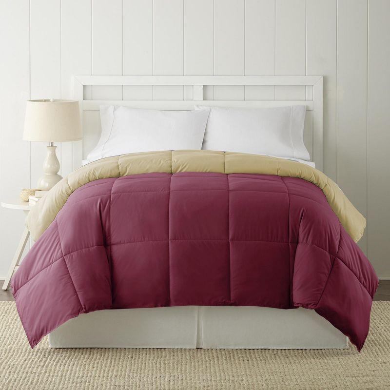 Modern Threads Down Alternative Reversible Comforter.