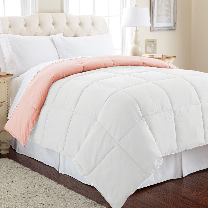 Modern Threads Sanctuary by PCT Down Alternative Microfiber Quilted Reversible Comforter & Duvet Insert - Soft, Comfortable Alternative to Goose Down - Bedding for All Seasons & Reviews | Wayfair
