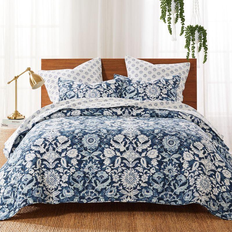 Laure Indigo Quilt Set - Levtex Home