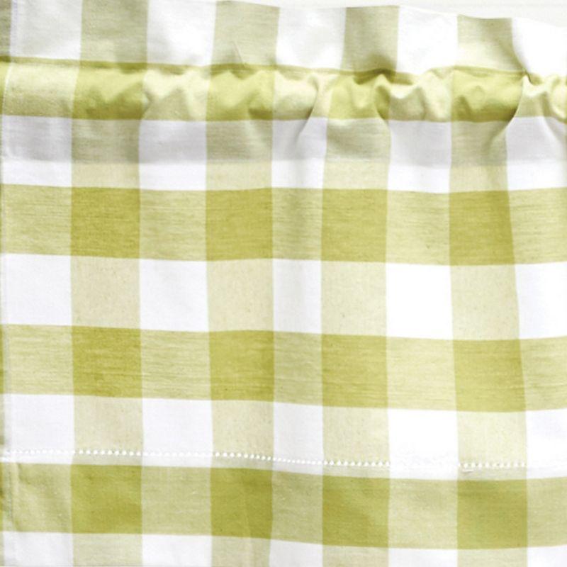 C&F Home Franklin Cotton Valance Window Treatment (Set of 2)
