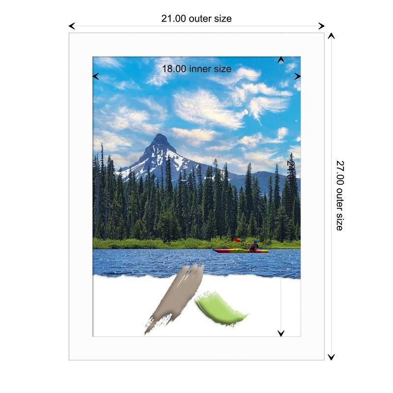 Amanti Art Basic Narrow Wood Picture Frame