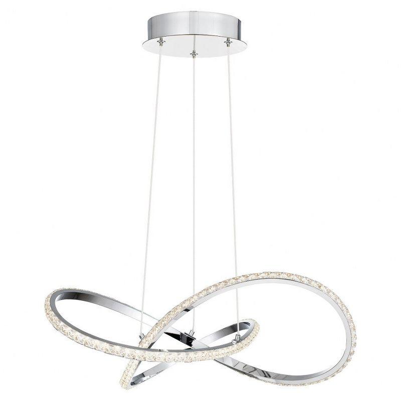 Quoizel Lighting Rumi 1 - Light Pendant in  Polished Chrome