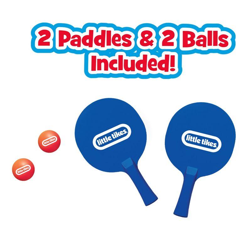 Little Tikes Easy Score Rebound Tennis Ping Pong Game W/ 2 Paddles & 2 Balls