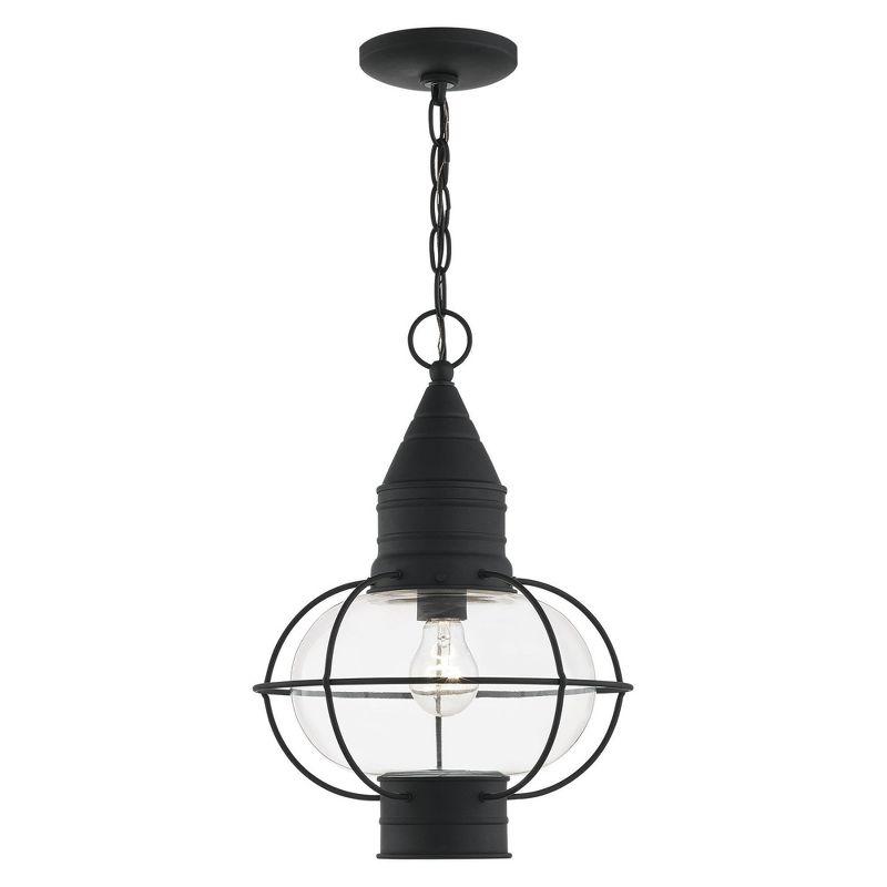 Livex Lighting Newburyport 1 - Light Pendant in  Black