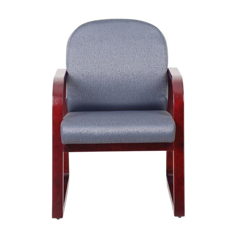 Mahogany Reception Chair - Boss Office Products