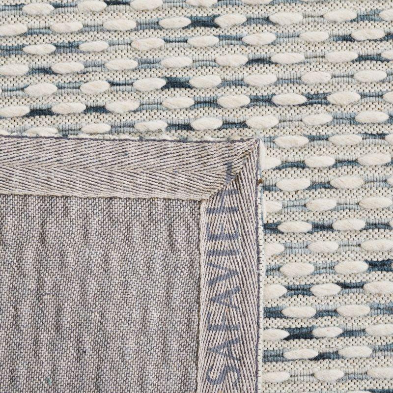 Marbella MRB158 Hand Woven Indoor Accent Rug - Beige/Blue - 3'x5' - Safavieh