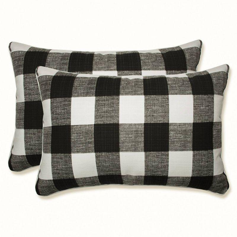 Anderson Plaid Indoor/Outdoor Throw Pillow