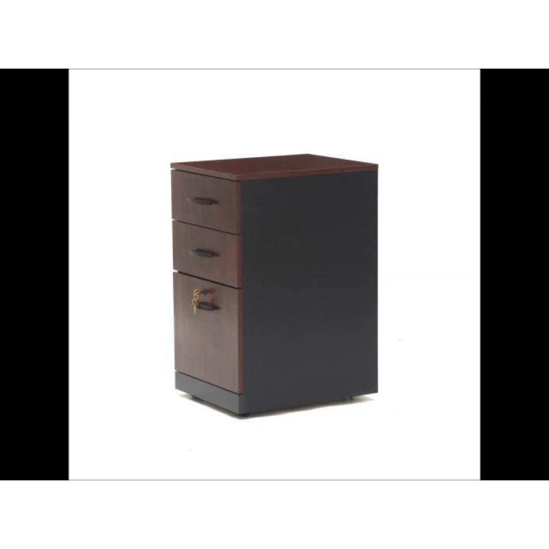 Via 15.551'' Wide 3 -Drawer File Cabinet