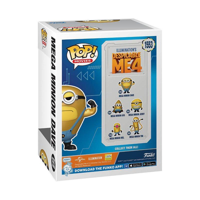 Funko POP! Movies: Despicable Me 4 Mega Minion Dave Vinyl Figure