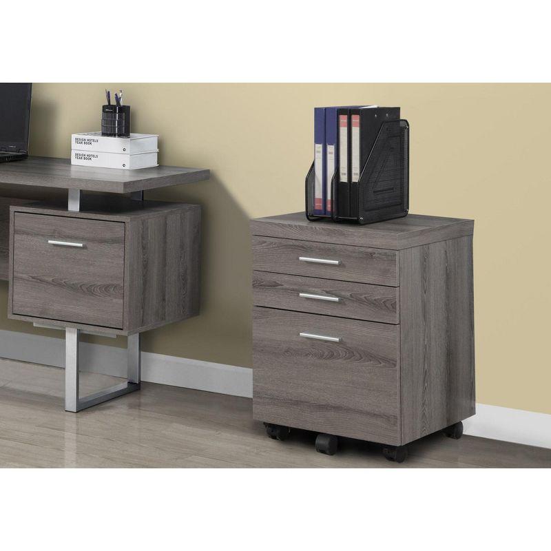 Inbox Zero File Cabinet, Rolling Mobile, Storage Drawers, Printer Stand