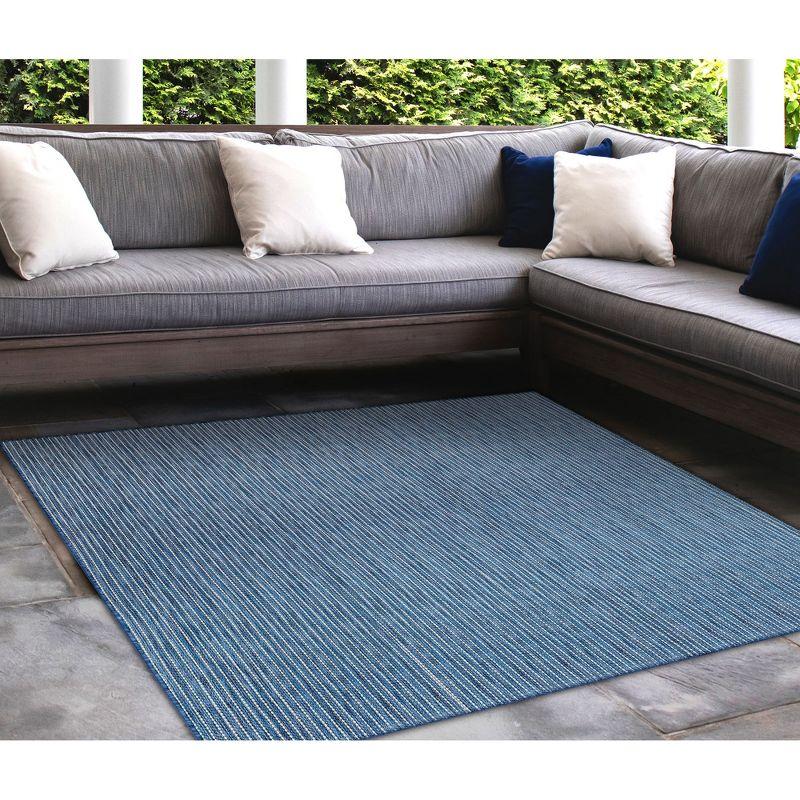 Liora Manne Carmel  Indoor/Outdoor Rug  Navy..