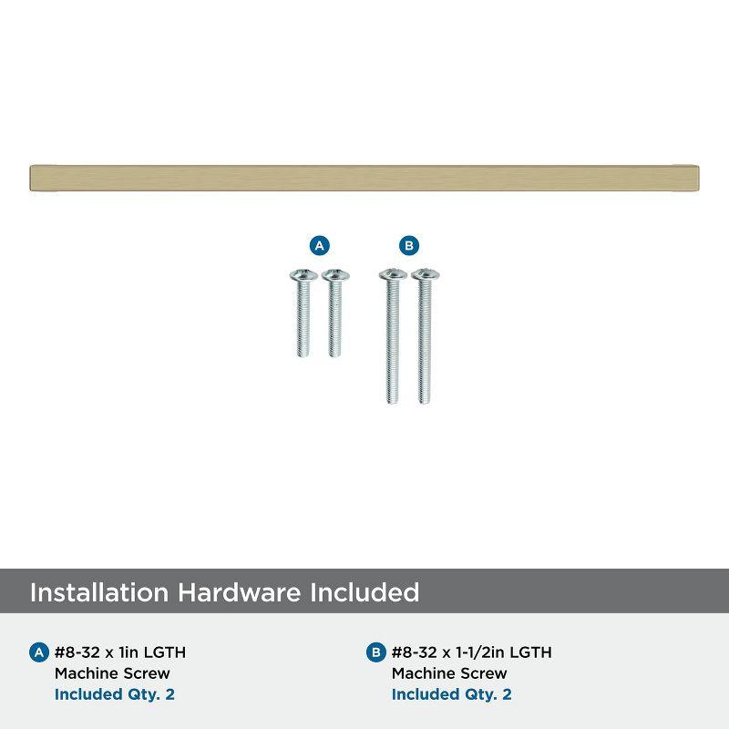 Monument 10-1/16 in (256 mm) Center-to-Center Cabinet Pull