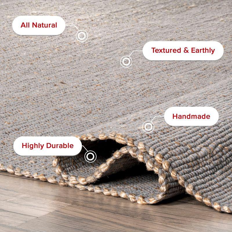 Nuloom Elfriede Farmhouse Jute Blend Indoor Area Rug