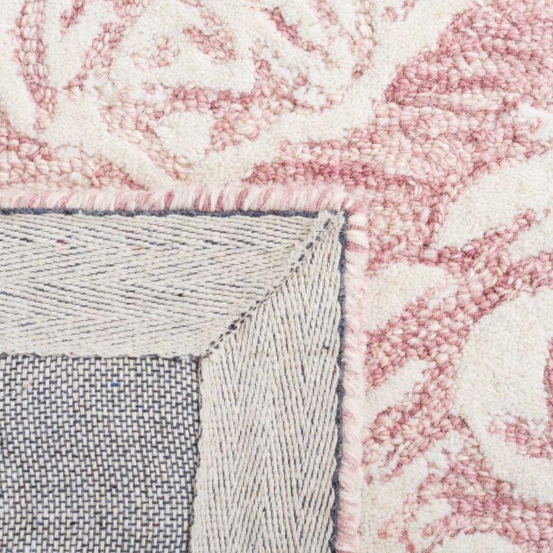 Metro MET865 Hand Tufted Indoor Area Rug - Pink/Ivory - 5'x8' - Safavieh