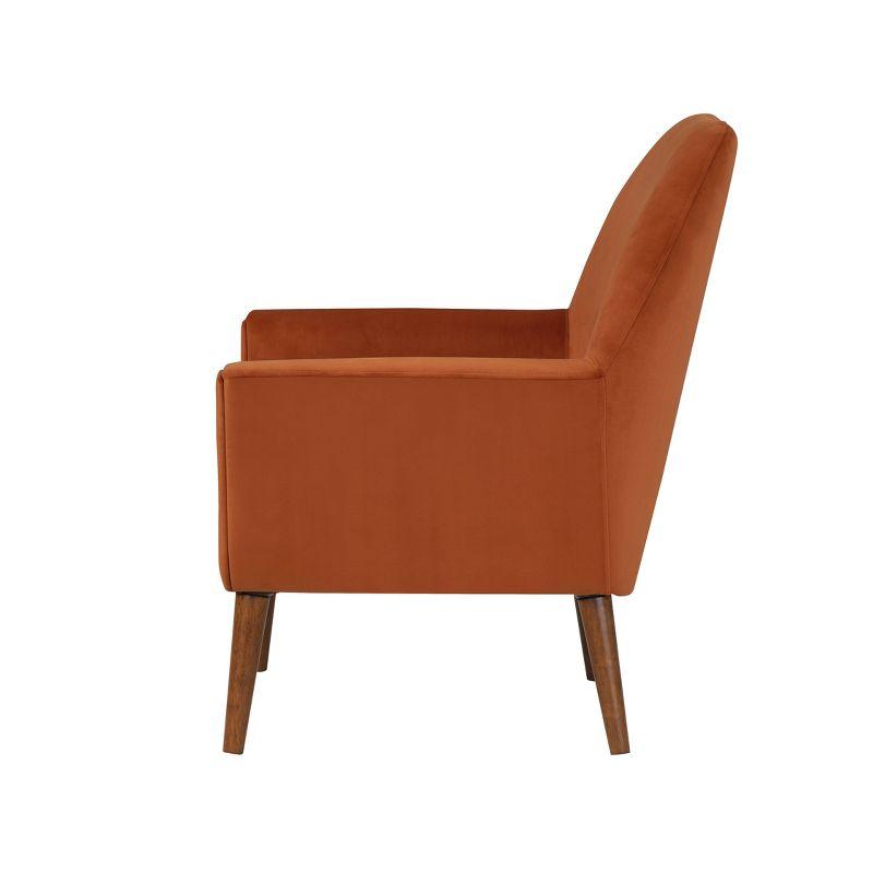 Comfort Pointe Accera Mid - Century Velvet Arm Chair