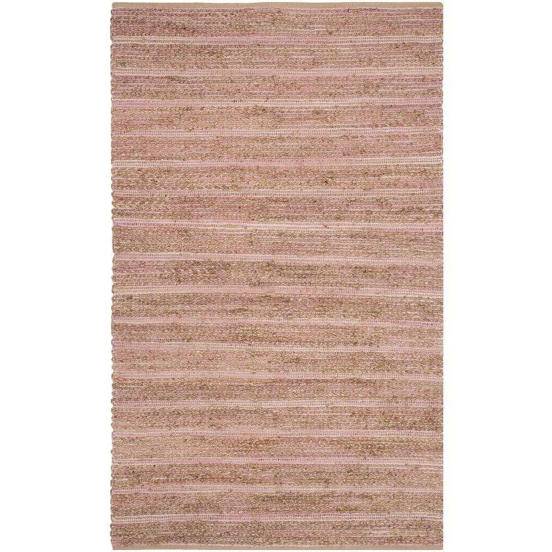 Cape Cod CAP851 Woven Indoor Area Rug - Light Pink - 5'x8' - Safavieh