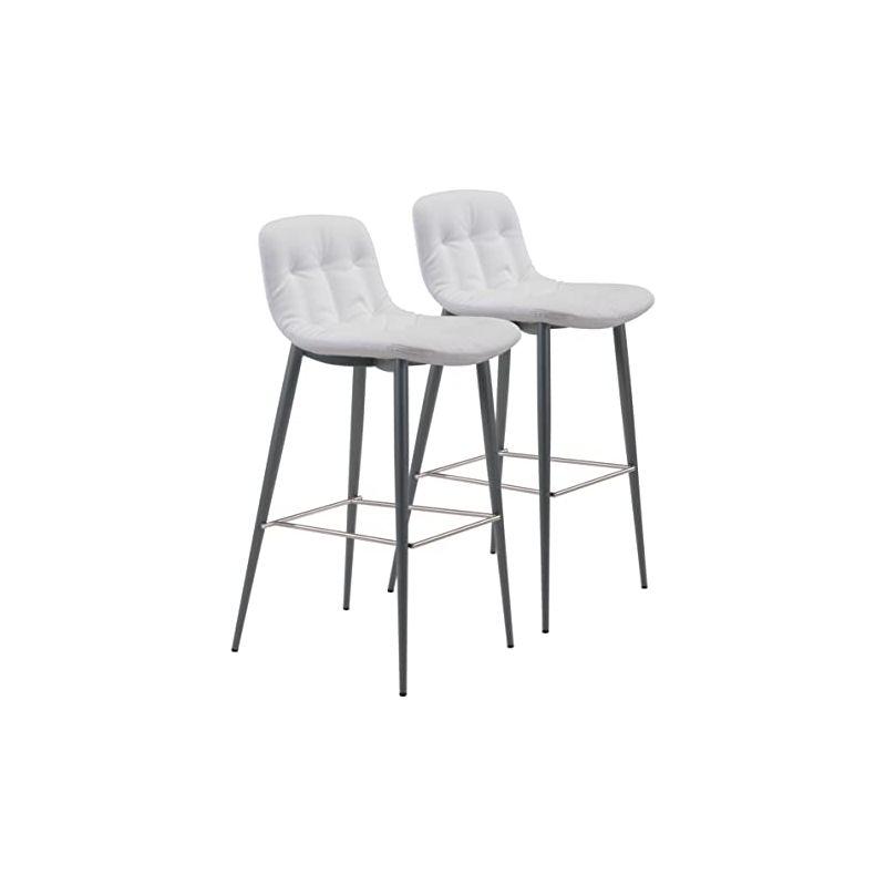 Zuo Hospitality Tangiers Upholstered Counter Stool (Set of 2)