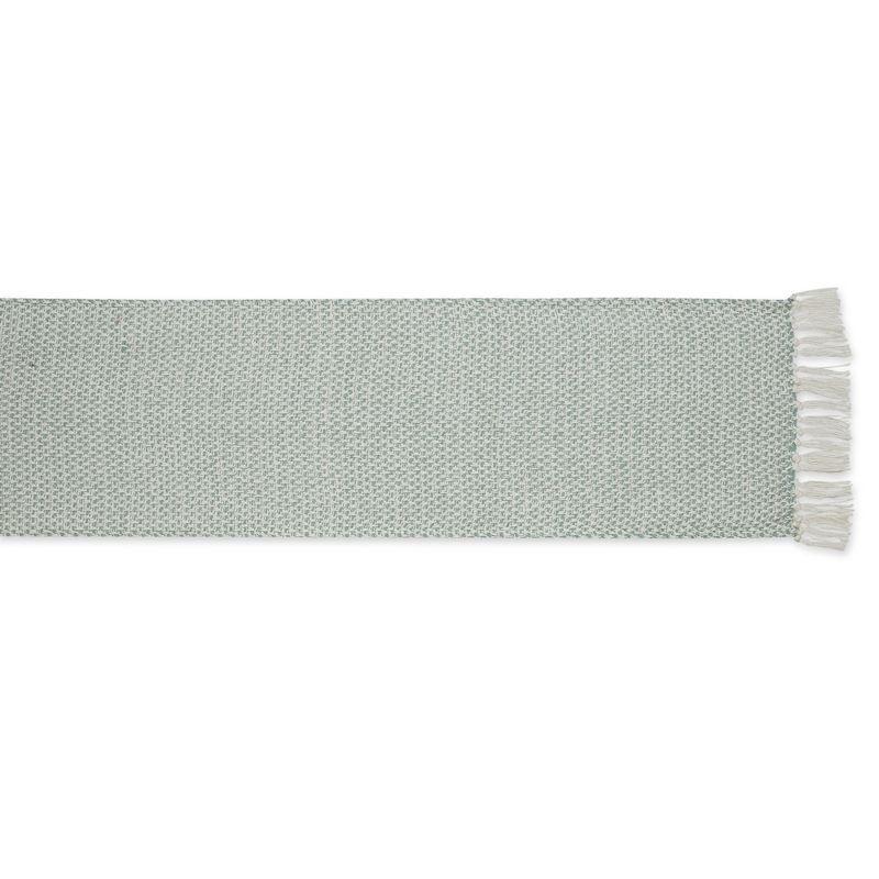 Design Imports  Jadeite Woven Table Runner 15X108