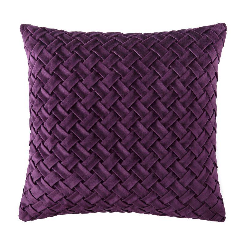 Chanasya Origami Velvet Velvet Reversible Pillow Cover