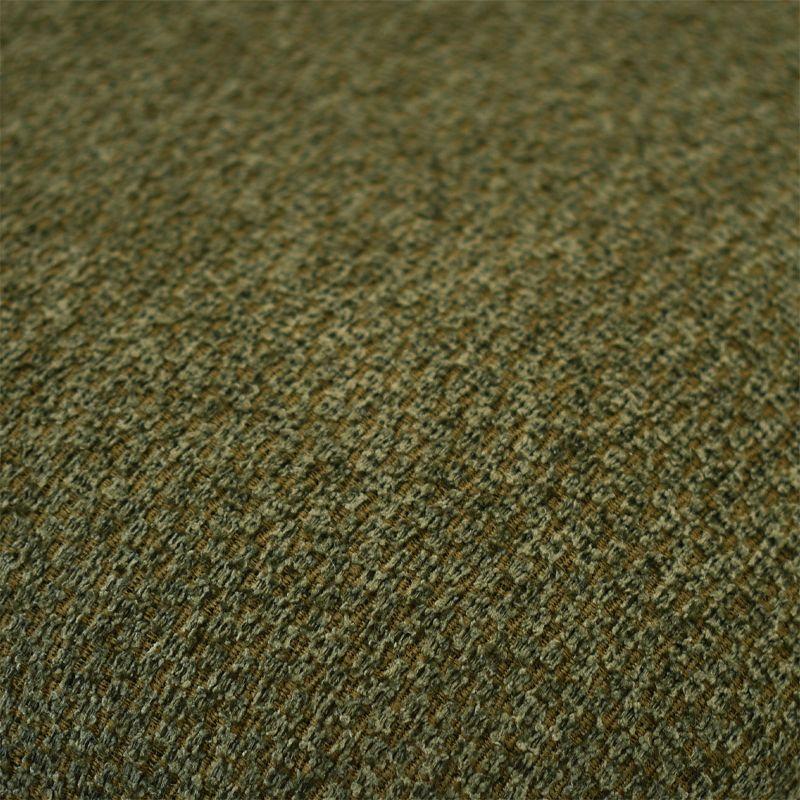 Green Fabric Dining Chairs Set Of 4,Modern Kitchen Dining Room Chairs With Curved Back,Upholstered Dining Chairs With Walnut Metal Legs-Maison Boucle