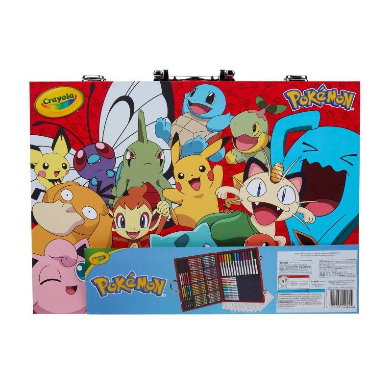 Crayola Imagination Art Set Pokemon: Drawing & Coloring Kit with Crayons, Markers, Pencils, & Sheets for Ages 5+