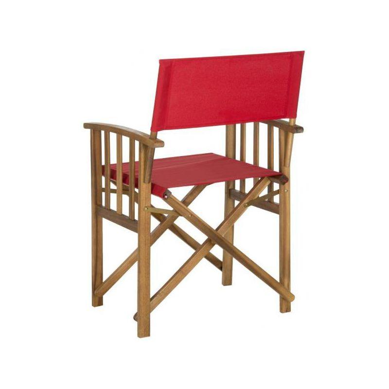 Highland Dunes Woodacre Wood Outdoor Folding Dining Armchair (Set of 2)